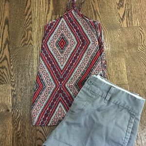 printed camisole top